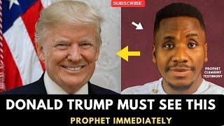 WOOW ANOTHER SHOCKING TRUMP PROPHESY MANIFEST - PROPHET CLEM