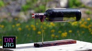 Incredible Tensegrity Wine Bottle Stand - Diy JIG