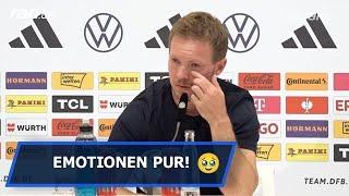 Julian Nagelsmann kämpft mit den Tränen