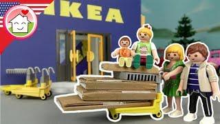 Playmobil english The Hauser Family at IKEA - Toy film for kids