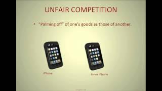 U.S. Intellectual Property Law-Unfair Competition