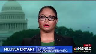 IAVA Chief Policy Officer Melissa Bryant on MSNBC discussing new VA Secretary 07-24-2018