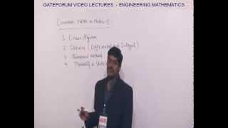 GATEFORUM Video Lectures Engineering Mathematics