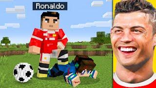 I Fooled my Friend as RONALDO in Minecraft