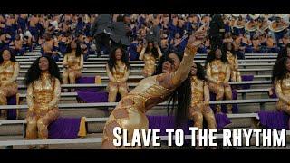 Slave To The Rhythm  (GG View) | Alcorn State University Marching Band & Golden Girls | VS JSU 21