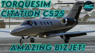 [XP12] TorqueSim Citation C525 is here! | DrishalMAC2