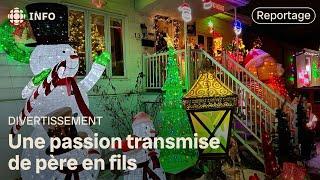 Une passion familiale pour les décorations de Noël