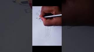 how to draw durga ma easy. part 1 #durga #durgadrawing #mohaloya #viral #drawing #short #shortindia