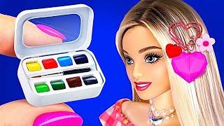 12 DIY BARBIE IDEAS on HOW TO MAKE MINI THINGS for DOLLS