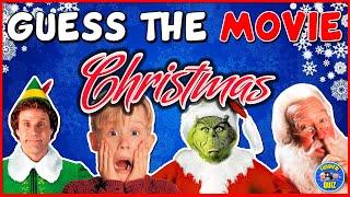 Guess the "CHRISTMAS MOVIE BY THE SCENE" QUIZ! | CHALLENGE/ TRIVIA