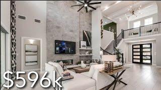 NEW HOME TOUR FULLY FURNISHED // MEDIA ROOM & GAMEROOM // MODEL HOME TOUR