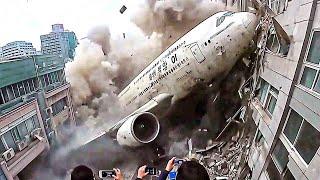 Plane Approaches Too Low: Most Unbelievable Aviation Moments Ever Caught On Camera