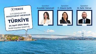 TEKCE - Citizenship by Investment Webinar | Türkiye