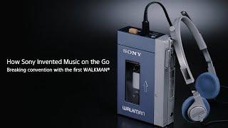 Breaking convention with the first WALKMANⓇ. How Sony Invented Music on the Go. 【Sony Official】