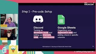 Hackcon IX Workshop — Securing your Discord with Check-in Bots (Paul Horton & Patrick Kage)