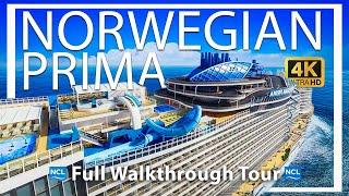 Norwegian Prima | Full Walkthrough Ship Tour & Review | 4k HD  | IS THERE A CRUISE PORT IN TEXAS?