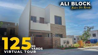 125. Sq Yards Villa Tour | Ali Block | Bahria Town Karachi.