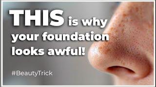 THIS IS WHY YOUR FOUNDATION LOOKS LIKE 