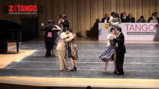 Maxi Cristiani y Fatima Vitale Campeones de Baile de la Ciudad 2012 Tango Adultos