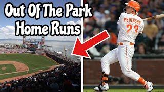 MLB | Home Runs That Went Out Of The Stadium