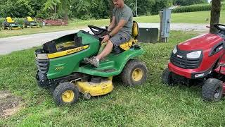 Parts Demo: John Deere X300 (Bad Transmission)