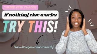 How to BECOME organized & STAY organized FOREVER | ADHD | Depressed | Victoria Alexander