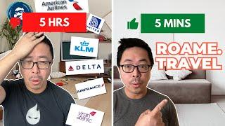 How To FIND Business / First Class Flight Awards FAST with 1 Tool - Roame.Travel (BEGINNER'S GUIDE)