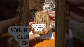 Glutensiz Karabuğday Ekmeği #glutenfree #glutensiz #recipe #youtubeshorts #fittarifler #vegan #bread