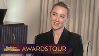 Saoirse Ronan Talks ‘Blitz’ and Awards Season Fun with Timothée Chalamet