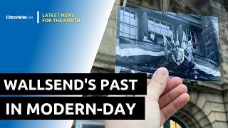 Wallsend's past seen together with modern-day