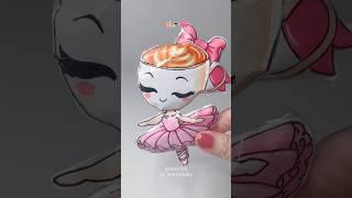 Ballerina Cappucina Paper Squishy