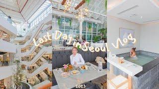 首爾ep5[𝓢𝓮𝓸𝓾𝓵 𝓥𝓵𝓸𝓰]|開箱首爾站現代韓屋風酒店UH Suite the Seoul|汝矣島|世界上的所有早餐|首爾最大最新的百貨公司The hyundai Seoul|室內植物園