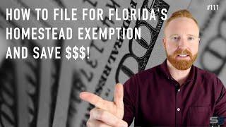 How to File for Florida’s Homestead Exemption and Save $$$