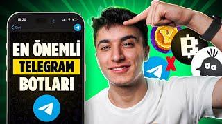 Kazandıran Tüm Telegram Botları Tek Bir Videoda