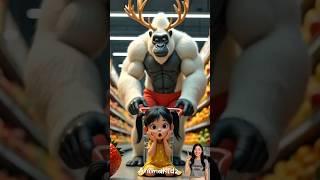 ️ Evolution of Baby: Gorilla in shopping mall with Baby  AK  #cat​ #cute​ #love​ #shorts​