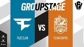 FaZe Clan VS Team Empire // SIX INVITATIONAL 2021 – Group stage – Day 5