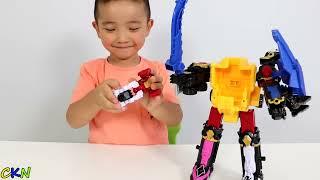 DX Ninja Steel Megazord  Fun With CKN