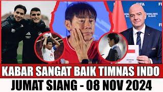 SUPER ISTIMEWA! JUMAT BERKAH HAMPIRI TIMNAS!! 7 BERITA TIMNAS HARI INI08/11/2024-Berita Timnas Indo