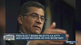 Biden rounds out health team after naming Becerra as HHS secretary