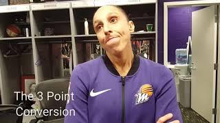 Interview with Diana Taurasi after the Mercury defeated the Liberty