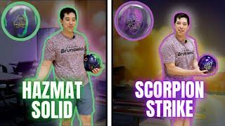 HAMMER STRIKES AGAIN! | Hammer Hazmat Solid and Scorpion Strike | Bowling Ball Review