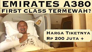 EMIRATES A380 FIRST CLASS ke Dubai, Dapat Tiket GRATIS! |VLOG #33