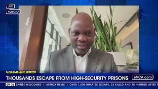 Thousands escape from high security prison