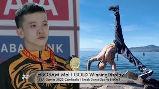 BREAK DANCE SPORT️ |  B-Boy LEGOSAM  Winning Display |  SEA Games 2023 Cambodia