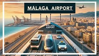 How to Get from Málaga Airport to the City Center: Train, Taxi, and Uber Tips