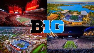 Big 10 Football Stadiums RANKED!