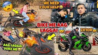 Bike me aag lagai | Zx10r top Speed  | We Need Your Help | Emotional Video |