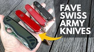 Urban Knife Guy's Favourite Swiss Army Knives