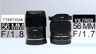 TTARTISAN 56mm f/1.8  Vs Viltrox AF 56mm f/1.7 lens  Lens Review | Nikon Zf C