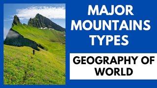 Types of Mountains | World Geography | For All Competitive Exams | Shivan Concepts App